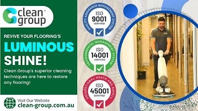 How does Clean Group keep its staff updated on the latest cleaning practices?